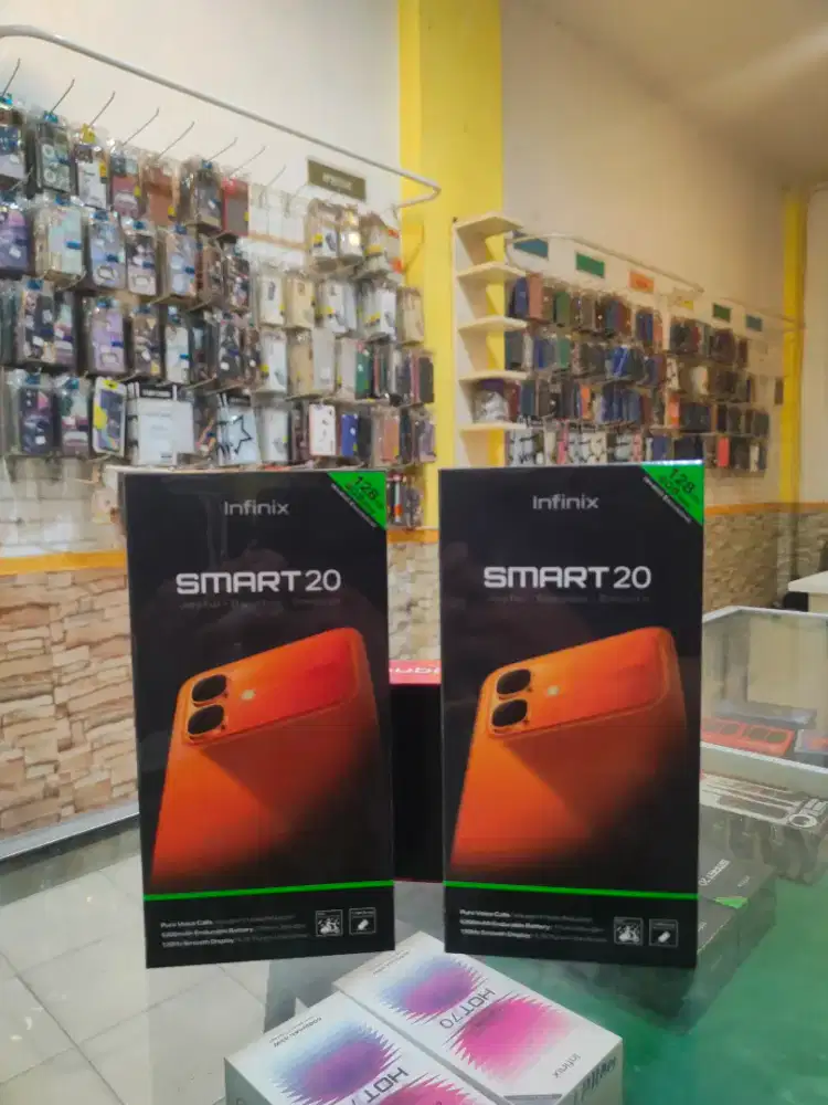 Infinix smart 20 4/128 promo+bonus cash & credit garansi Resmi