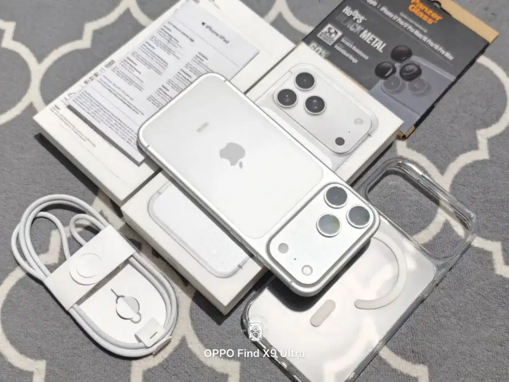 iPhone 17 Pro Max iBox, 256GB Fullset Original, Garansi aktif, BH:100%