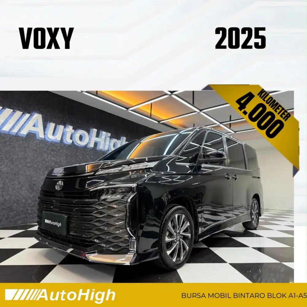 DP10% [Km4.000] Voxy 2025 Black Reg 2024 #AUTOHIGH