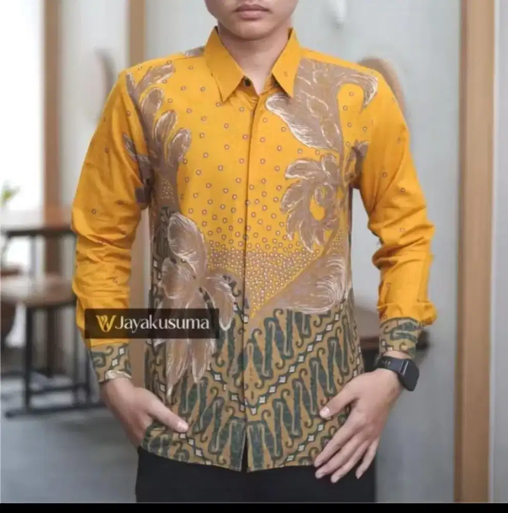 Kemeja batik solo trendy