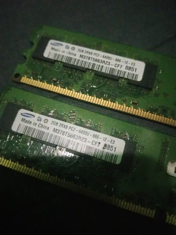 Ram PC DDR2.. 2gb'an (dua keping)