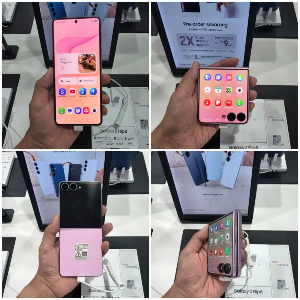 SAMSUNG ZFLIP8 CICILAN BUNGA 0% DP 0% ADMIN 0% DAPAT VOUCHER 750RB