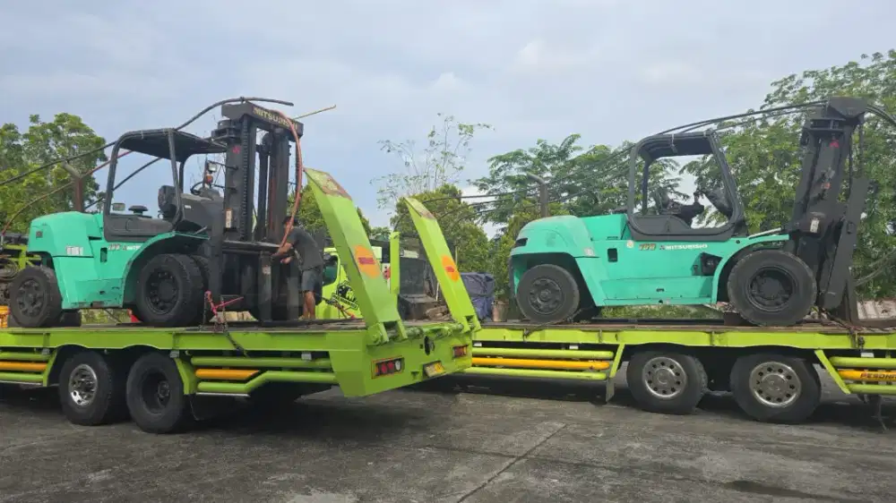 Jual forklift 10ton mitsubishi 15ton mitsubishi
