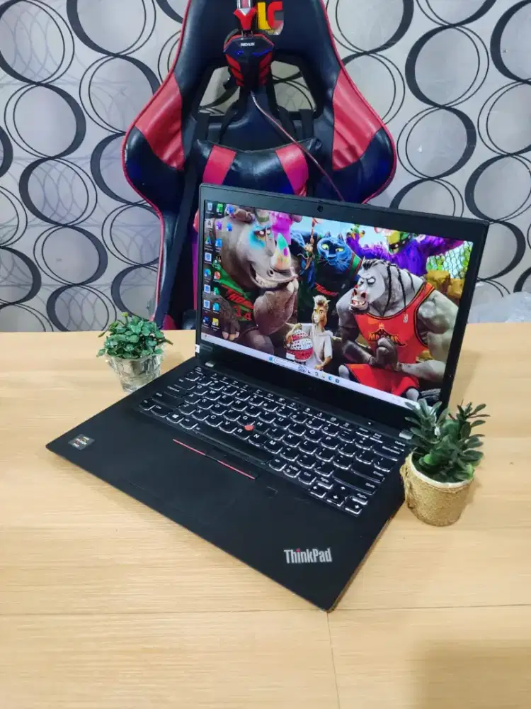 Laptop Slim Lenovo Thinkpad X395 Ryzen Touchscreen Siap COD