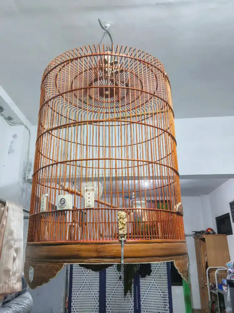 Dijual sangkar murai no 1 melaminan merk Ebod