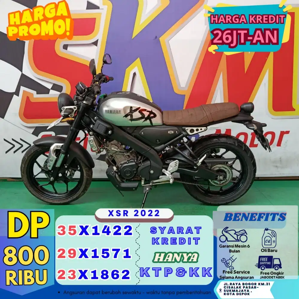 Dp 800rb - kredit proses 1hari xsr 2022 bergaransi