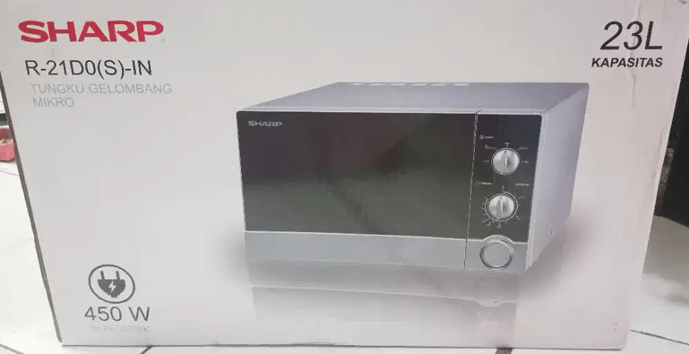 Microwave oven sharp (R-21DO(S)-IN