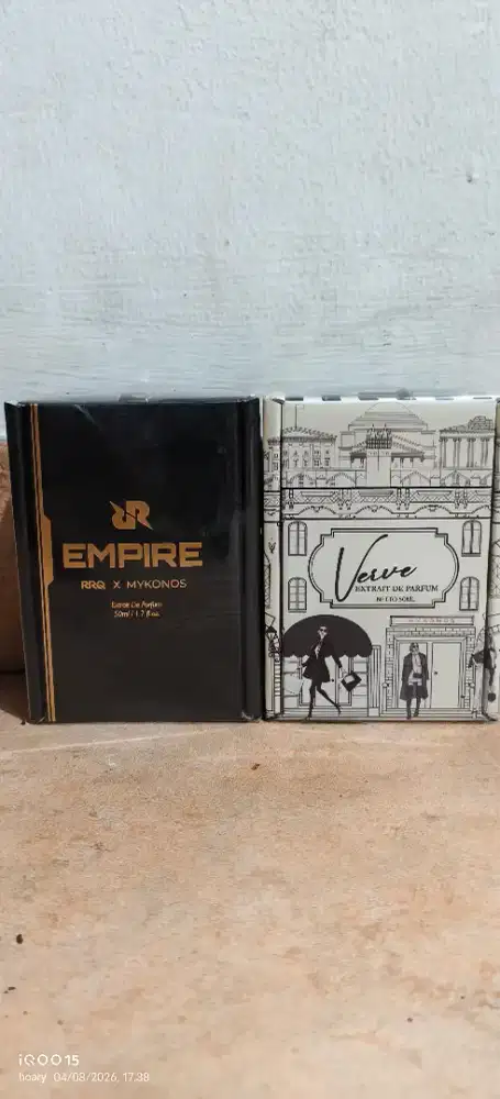 Parfum mykonos empire dan verve 50 ml segel BNIB