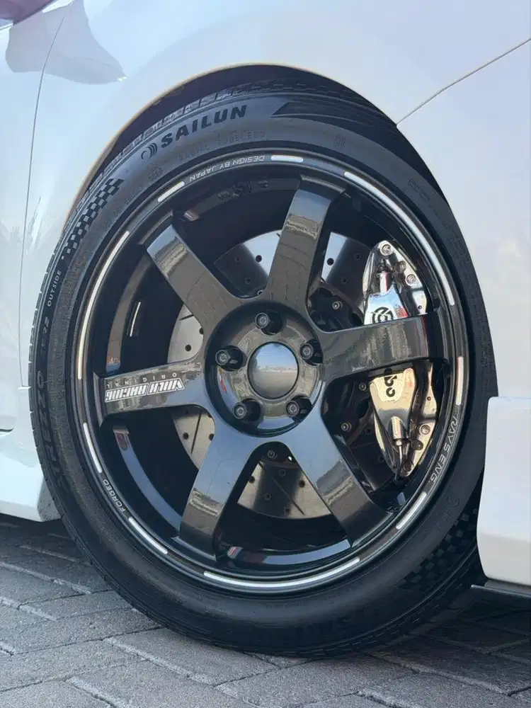 Volkrays TE37 kspeed thailand r18 likenew