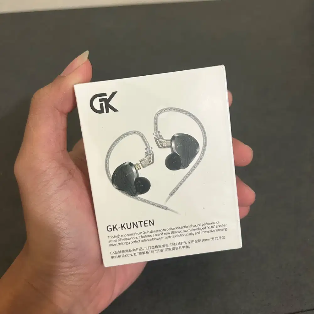 IEM GK KUNTEN TYPE C WITH MIC NEW BNIB ORIGINAL