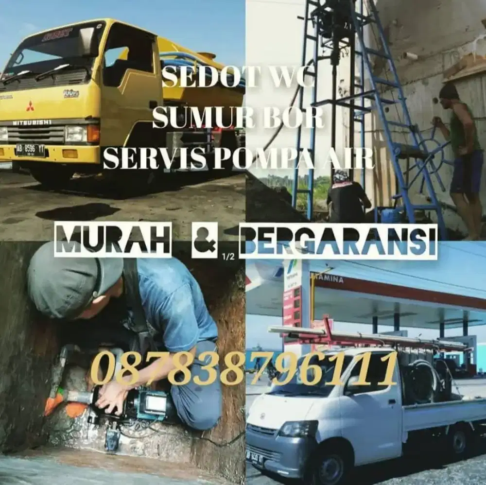 AHLI SUMUR BOR SUNTIK GALI,SERVIS SERVICE POMPA AIR,KURAS SUMUR, JOGJA