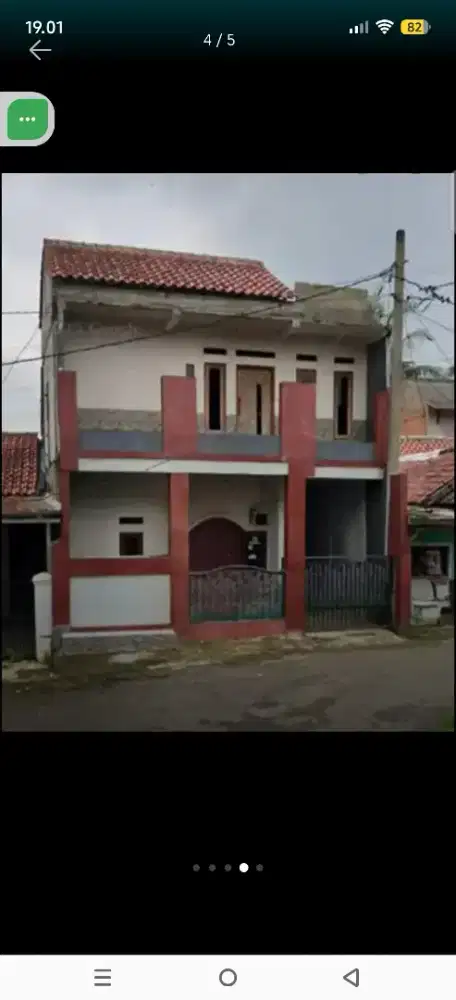 Di jual cepat rumah siap huni 2 lantai legalitas SHM