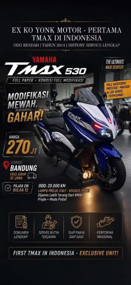 Yamaha TMAX 2014