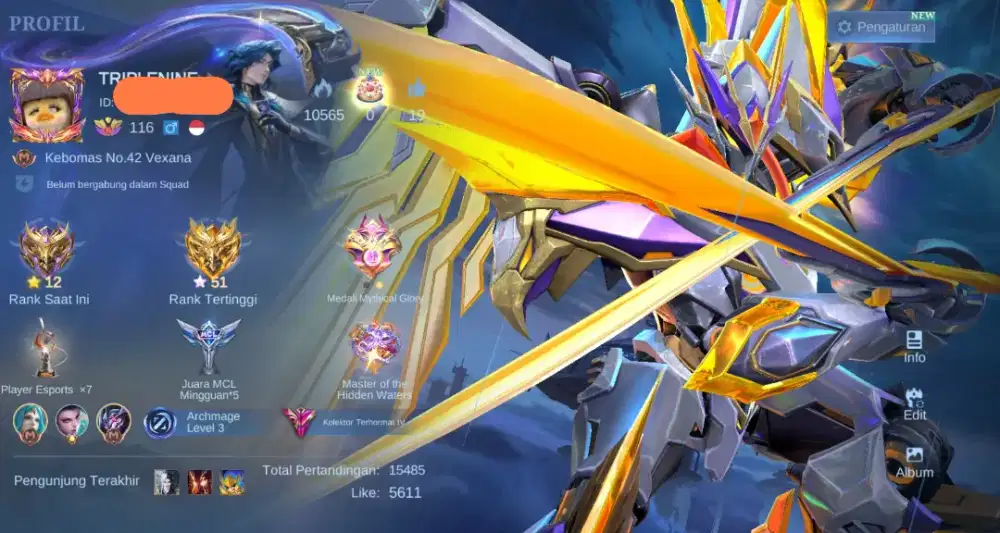 Jual Cepat Akun Mobile Legend