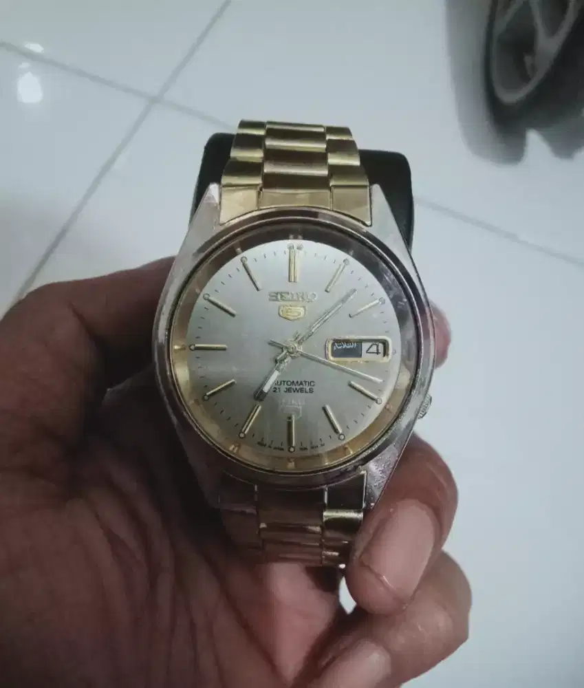 Jam SEIKO 5 ORIGINAL 7S26.JAPAN Automatic NormaL ;NEGO