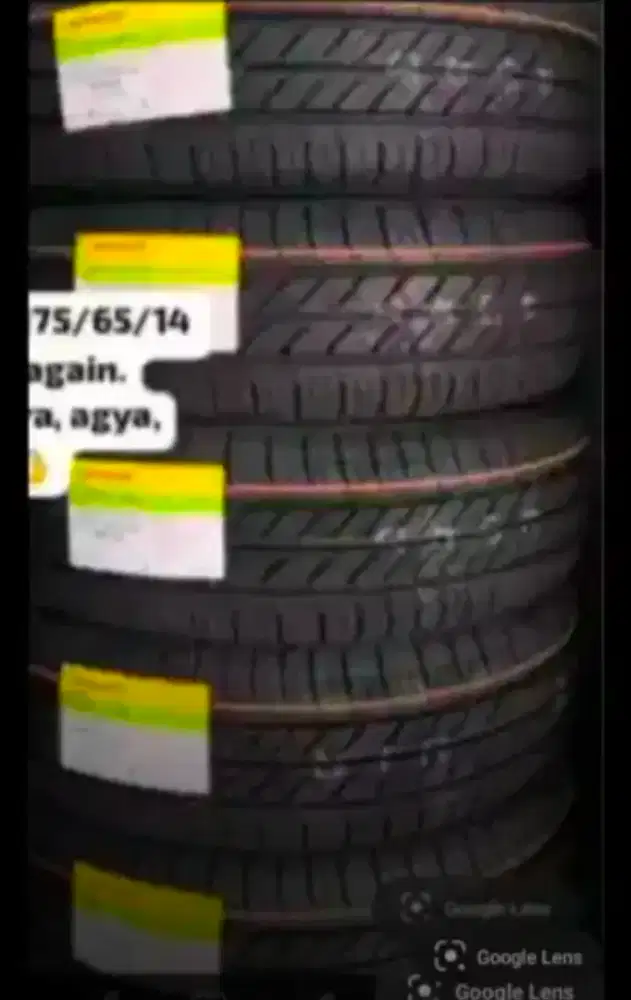 Dunlop uk 175/65/14 baru utk brio, agya digra,