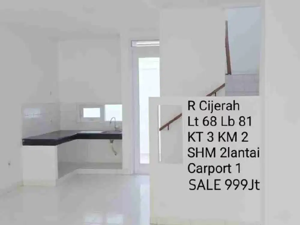 Rumah Kompleks Cijerah Cimahi Selatan