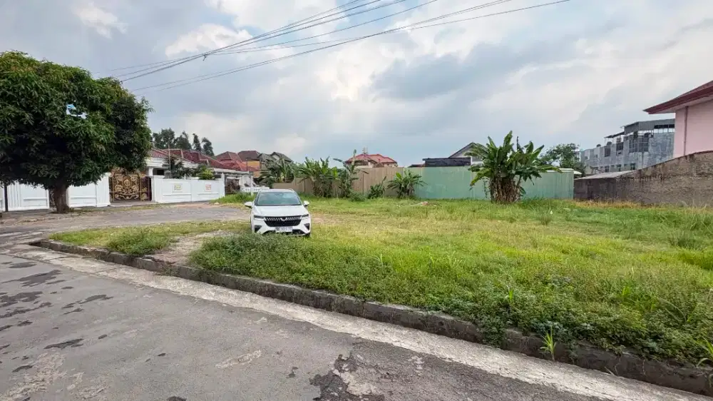 Tanah Bandar Lampung 1300M² Posisi Hook Kawasan Strategis Tengah Kota
