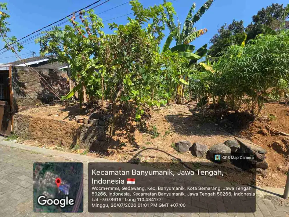 tanah murah cocok untuk investasi di banyumanik
