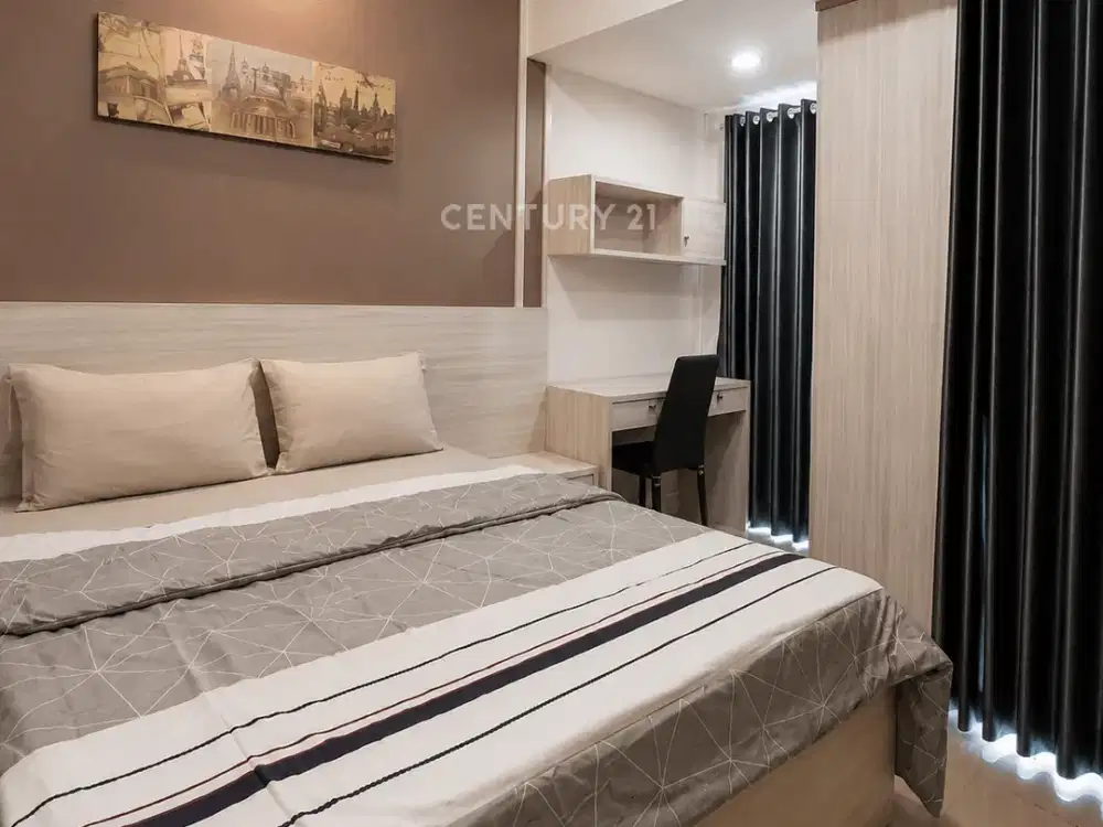 Apartemen Studio Sudah Furnish Lt 4 Di Dekat FIK UGM Siap Huni