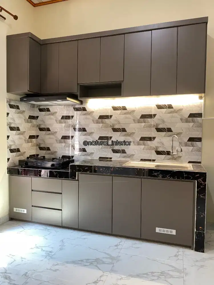 Kitchenset minimalis satu garis
