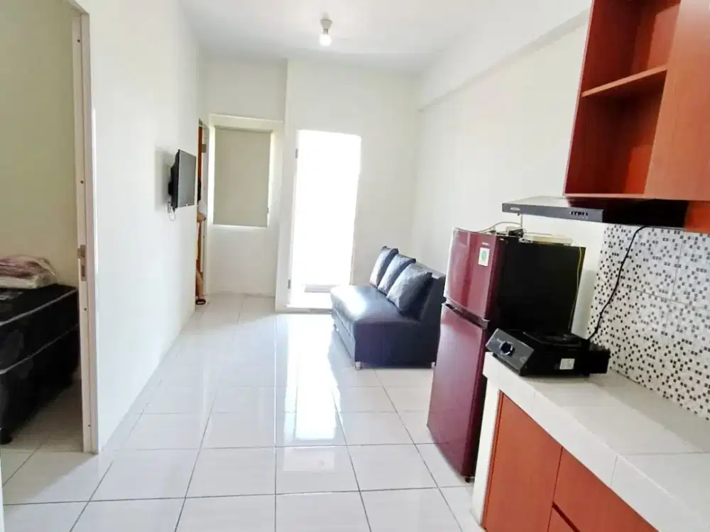 Disewakan Apartemen Puncak Dharmahusada 2BR Full Furnished Tower B Dekat UNAIR Airlangga, MERR Surabaya