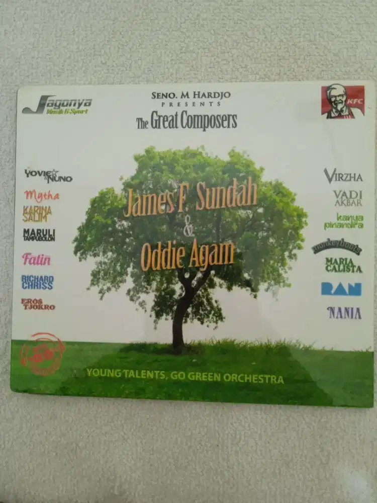 CD kompilasi James f sudah & Oddie Agam
