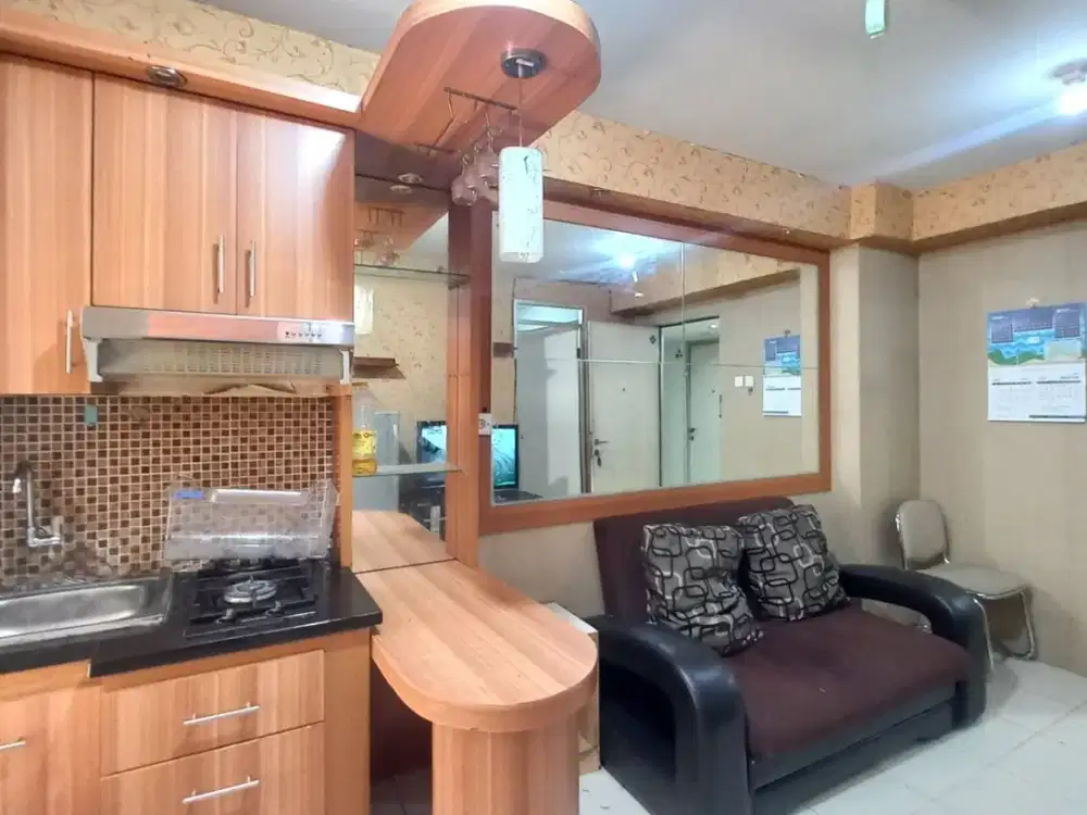 Disewakan Tahunan Apartemen gading nias tower EMERALD lt 7 furnished 2kamar