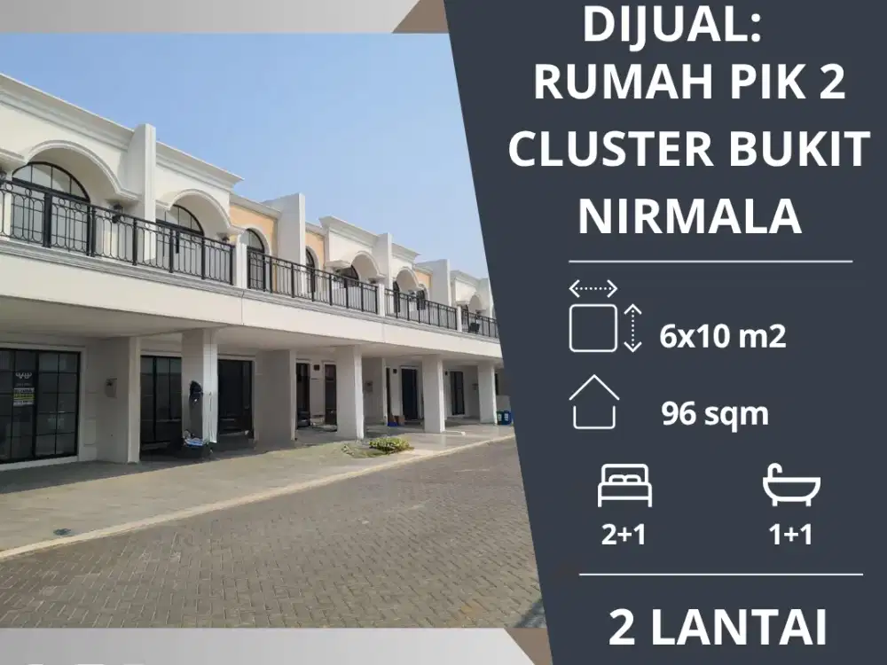 Dijual: Rumah PIK 2, Cluster Bukit Nirmala