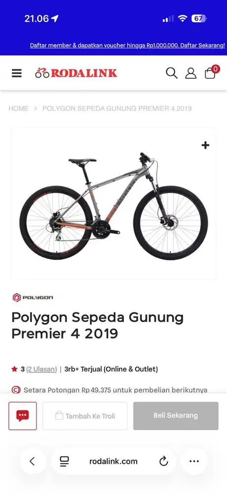 Sepeda Polygon Premier 4