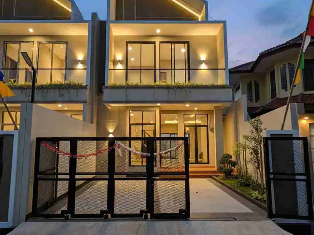 rumah baru dalam komplek siap huni di Jatibening Bekasi