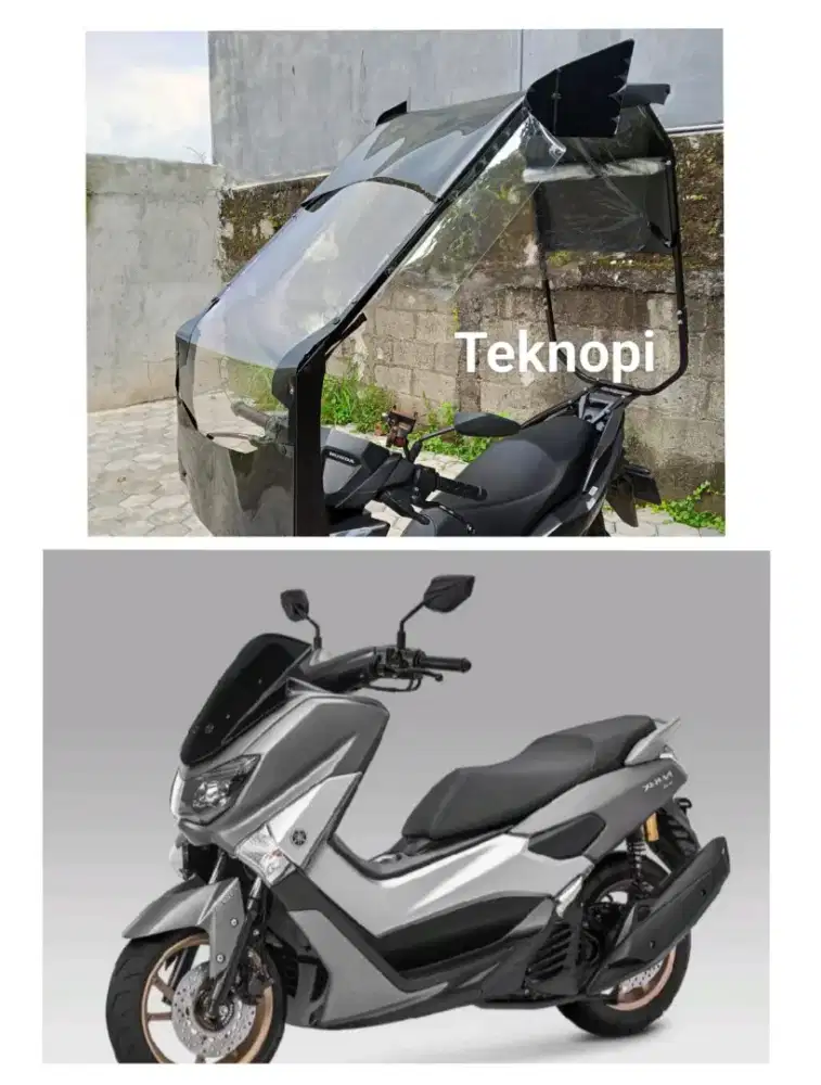 Atap kanopi motor