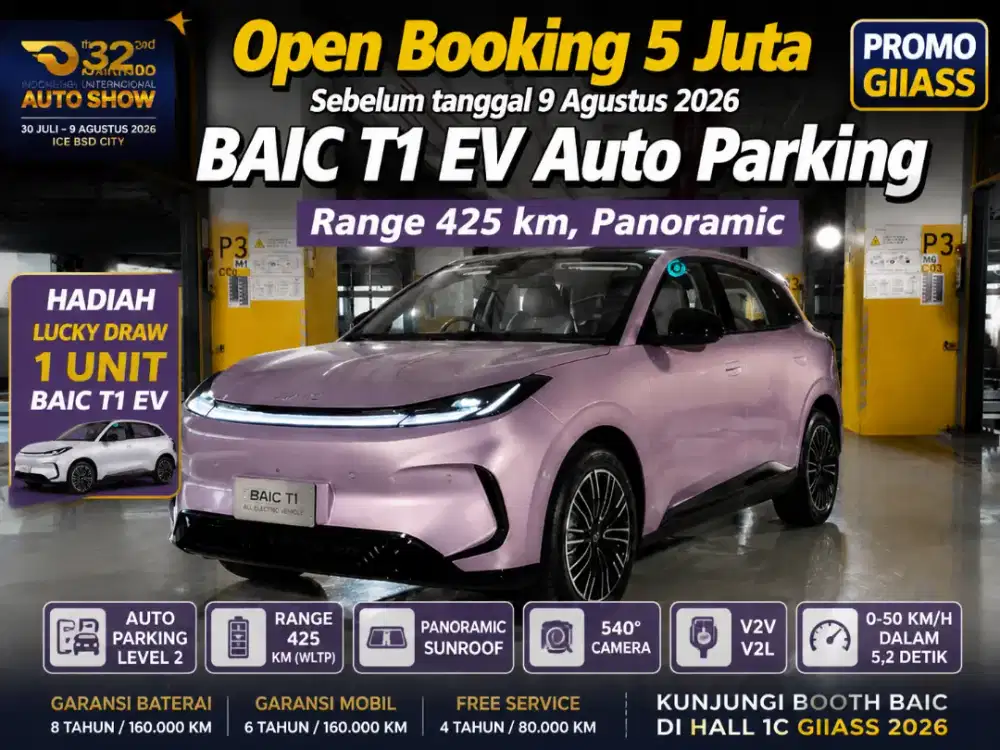 BAIC T1 EV Auto Parking Arcfox T1 EV