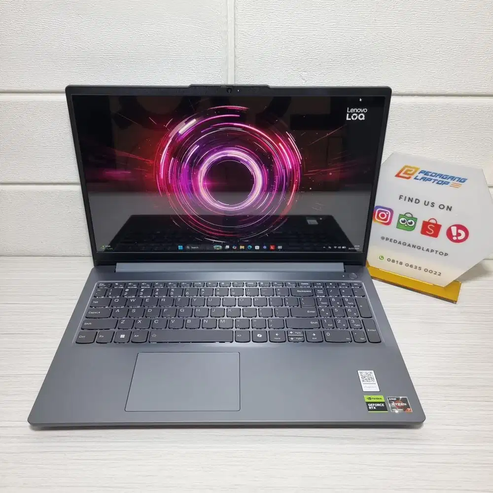 LENOVO LOQ 15ARP10E RYZEN 7-7735HS RAM 16GB SSD 512GB RTX 3050 6GB