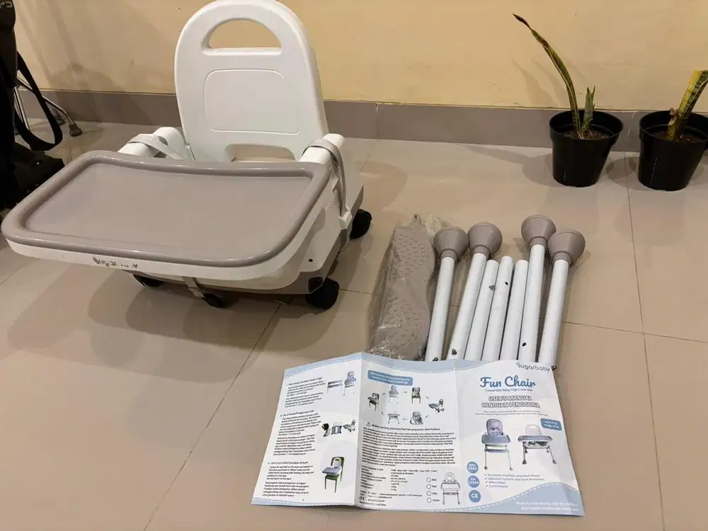 Dijual High Cair 6 In 1 Sugarbaby Fun Chair (Kursi Makan Untuk Anak)
