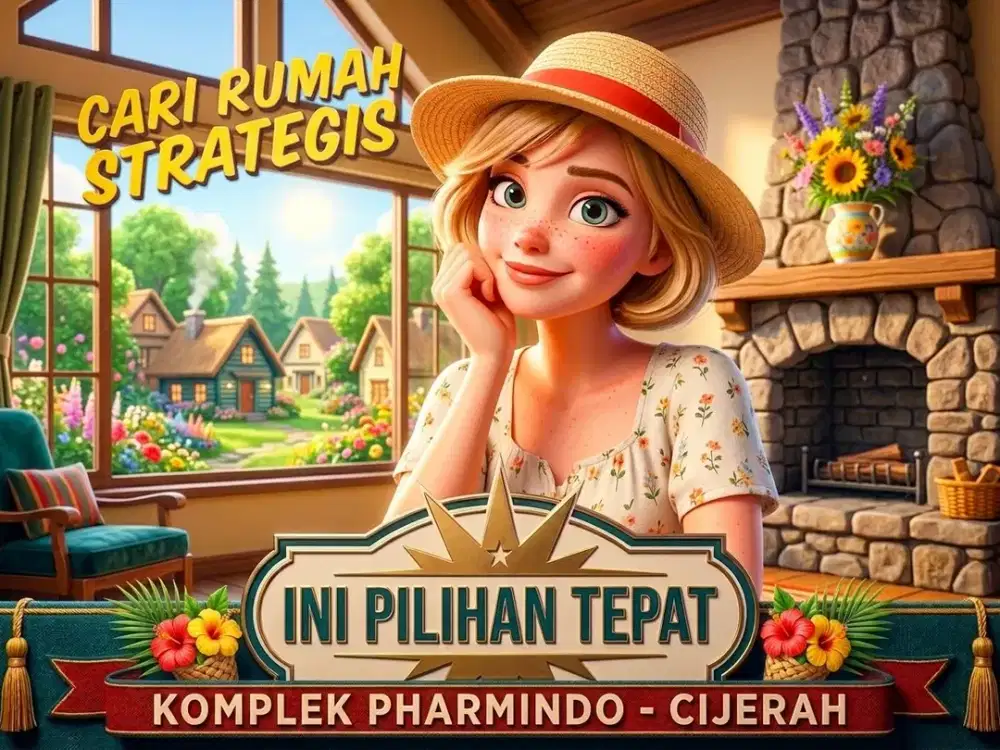 JUAL RUMAH DI PHARMINDO, CIJERAH, MELONG, CIMAHI SELATAN.