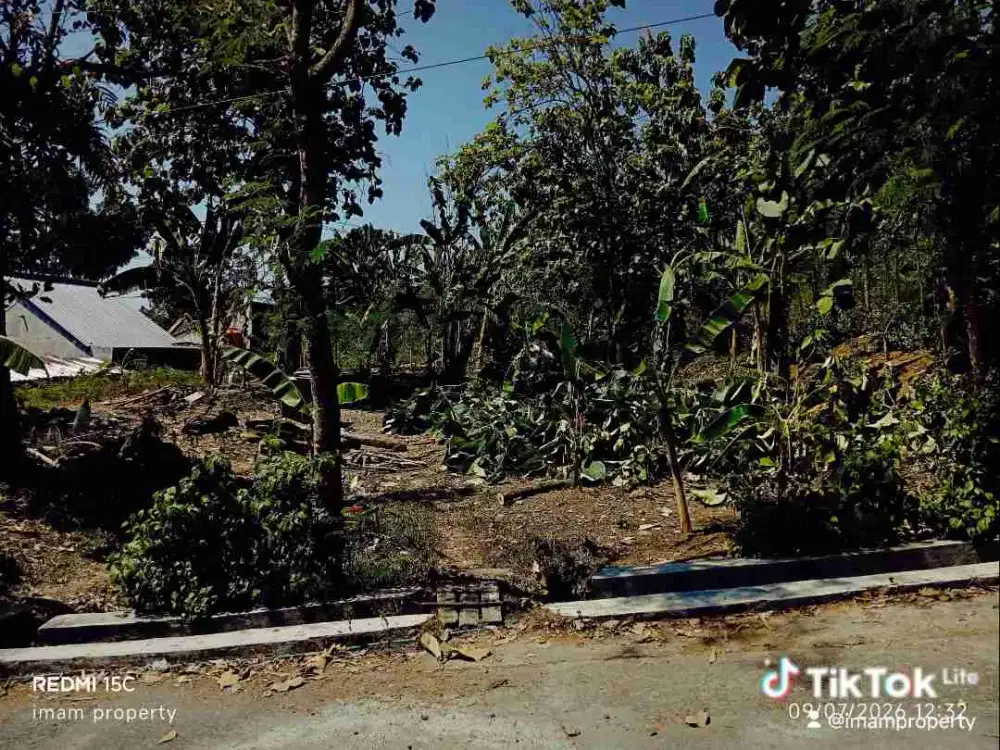 promo kavling murah deket jalan raya di Sadeng gunungpati