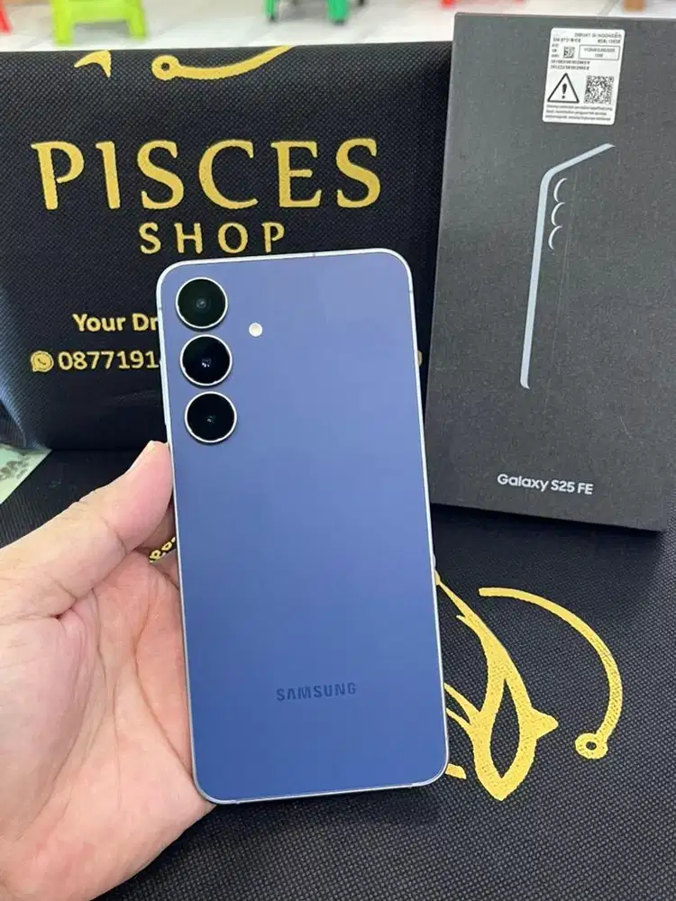 SAMSUNG S25 FE 5G SEIN 256 & 128 MULUS FULSET