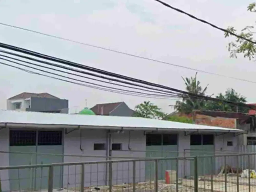 Disewakan gudang gandeng area bebas banjir akses truck fuso di Harapan Indah Bekasi