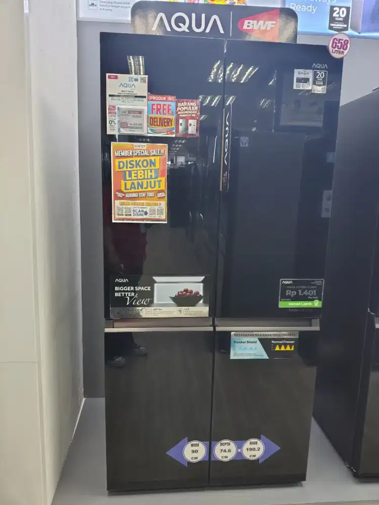Cicilan Kulkas Aqua Multidoor Inverter