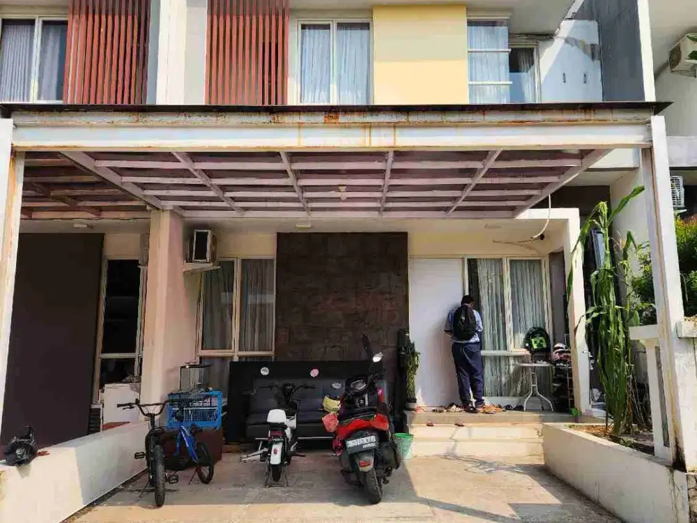 DIJUAL CEPAT RUMAH SEMI FURNISH CLUSTER SAMATA HARAPAN INDAH BEKASI