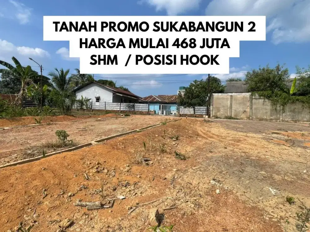 TANAH SUKABANGUN 2 PROMO KOTA PALEMBANG