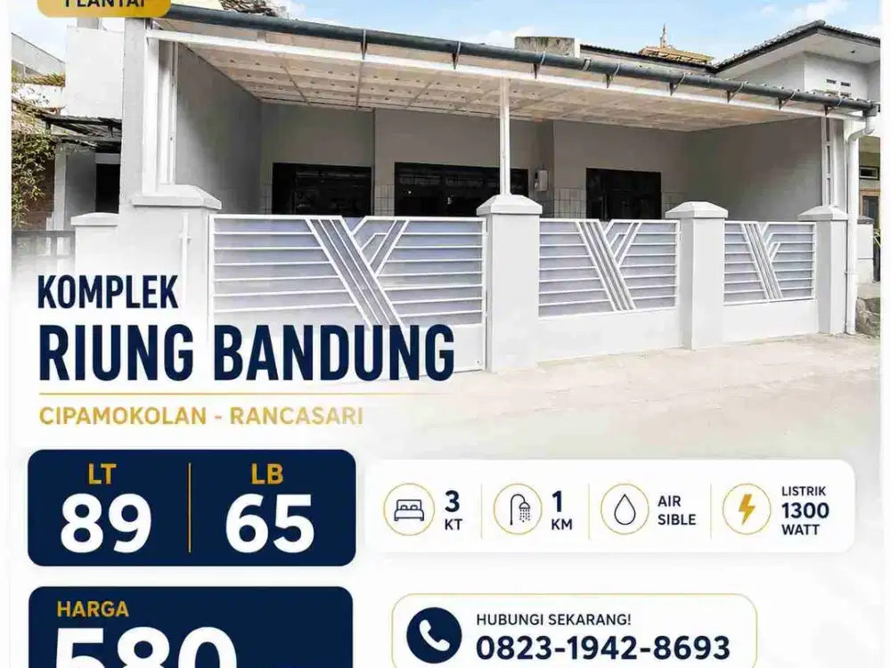 Rumah 500 Jutaan di Riungbandung, Cipamokolan
