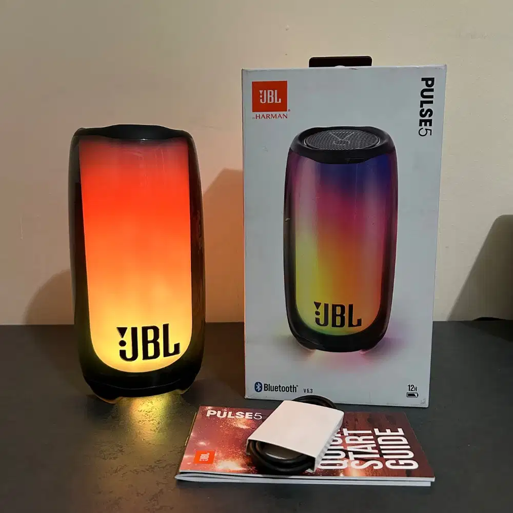 JBL PULSE 5 FULLSET ORIGINAL MULUS speaker bluetooth