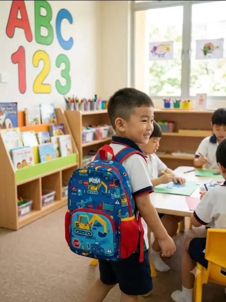 Tas sekolah anak TK baru gres