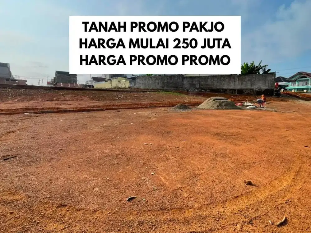 TANAH PAKJO PROMO KOTA PALEMBANG