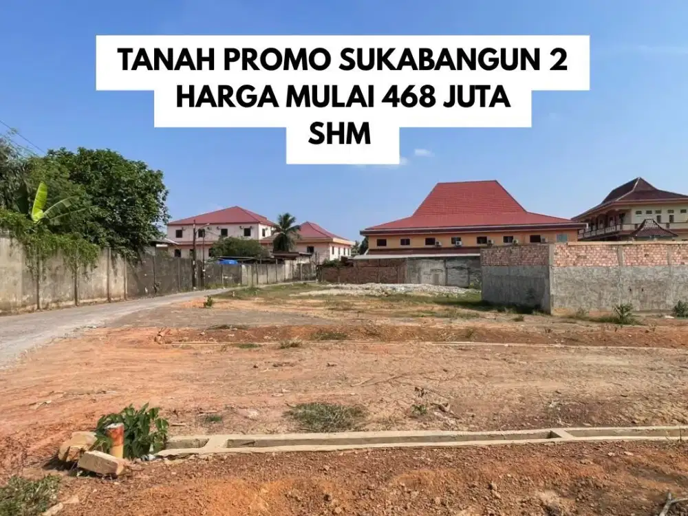 TANAH SUKABANGUN 2 PROMO KOTA PALEMBANG