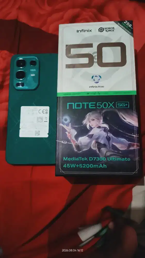 INFINIX NOTE 50X 5G RAM 8+8/256
