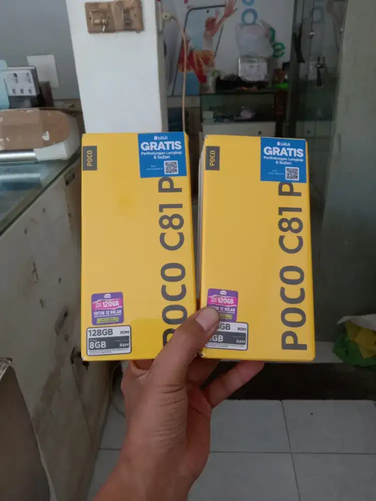 [ Fast respon WA ] Poco C81 Pro 4+4/128 Garansi resmi 15bln