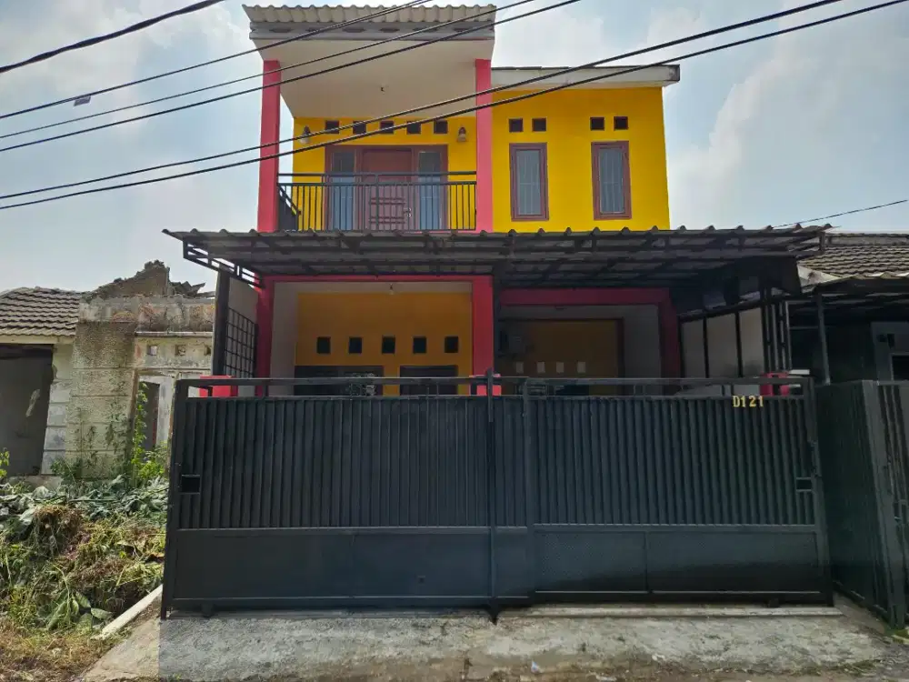 Rumah 2 Lantai Metro Serpong 1  | 3 KT • 2 KM • Dekat Stasiun Cisauk